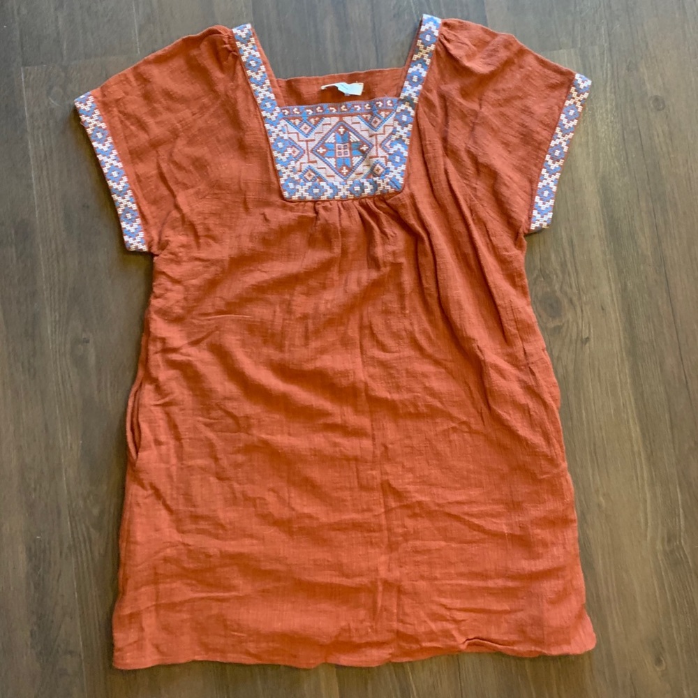 Cotton embroidered sundress